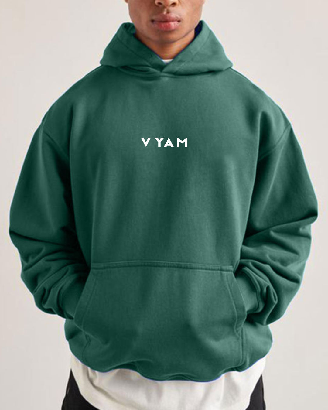 Vyam Unisex Oversized Hoodie Mint